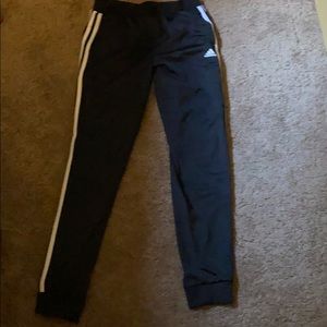 Black Adidas joggers